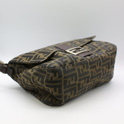Fendi Vintage Brown Zucca Canvas Mama bag