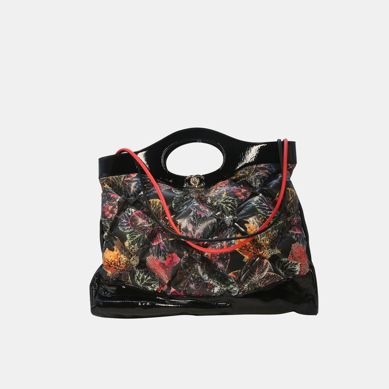 Chanel Gabrielle Hobo Quilted Tweed and Calfskin Medium Multicolor