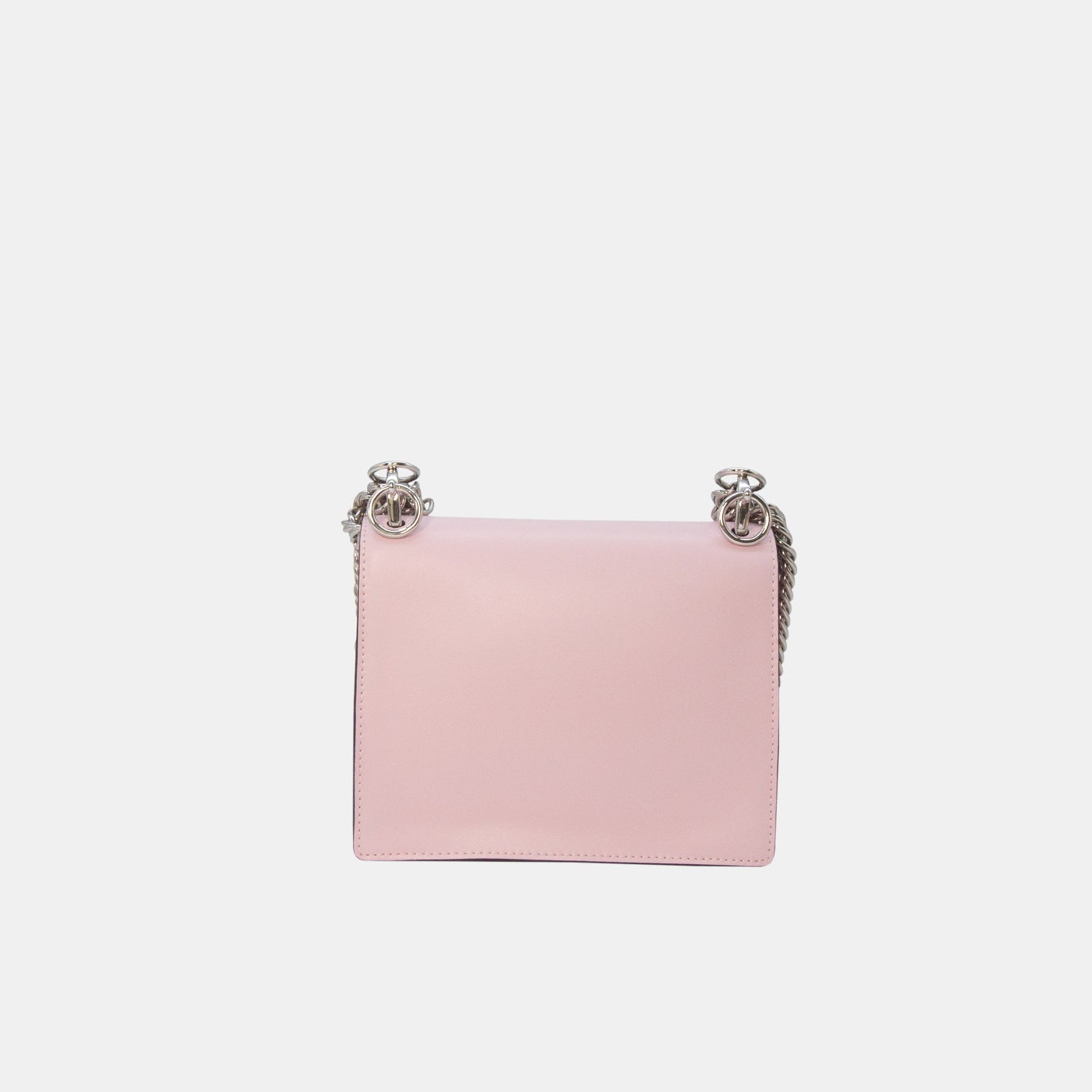 Fendi Leather Pink Multi Embellished Logo Kan I Bag – Trésor Vintage