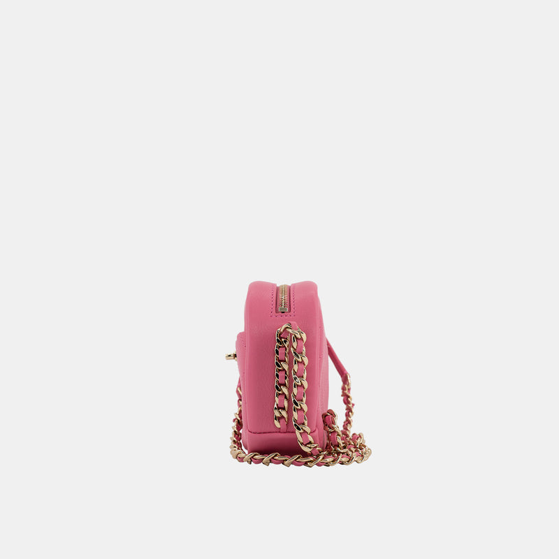 Chanel Casual Trip Camera Case Bag In Pink