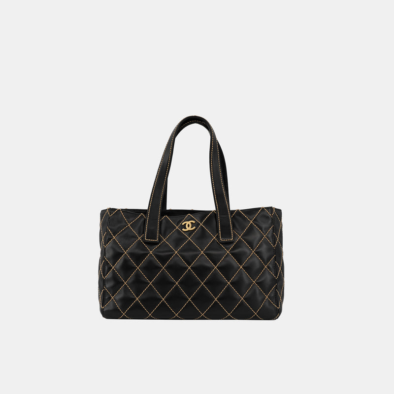 Chanel Vintage Wild Stitch Tote Bag