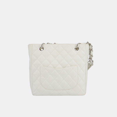 Chanel Petit Shopping Tote bag in White