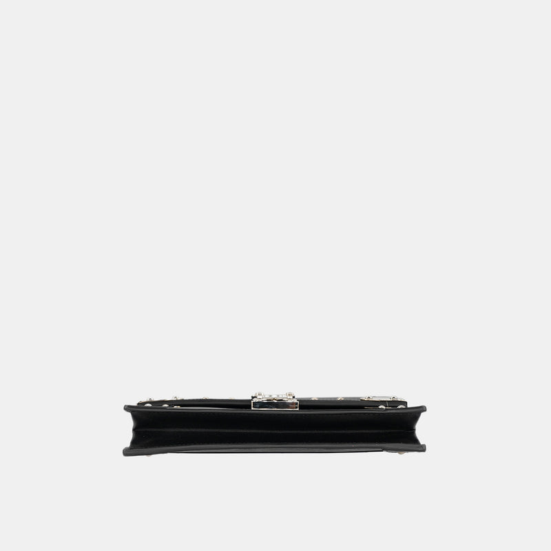 Louis Vuitton Epi Trunk Chain Wallet In Black