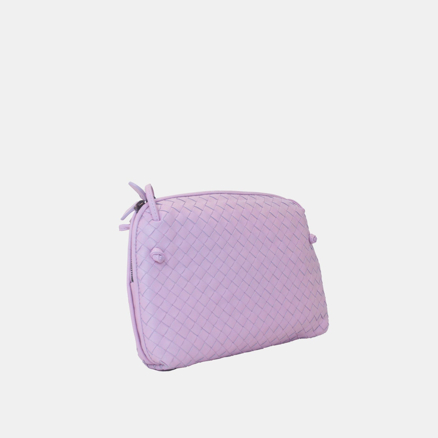 Bottega Veneta, Bags, Bv Intrecciato Pillow Nodini Crossbody Light Lilac