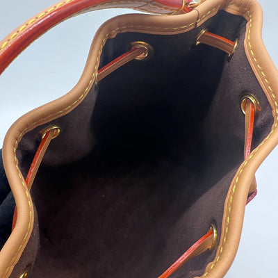 Louis Vuitton *Rare* Nano Noé Monogram Bag