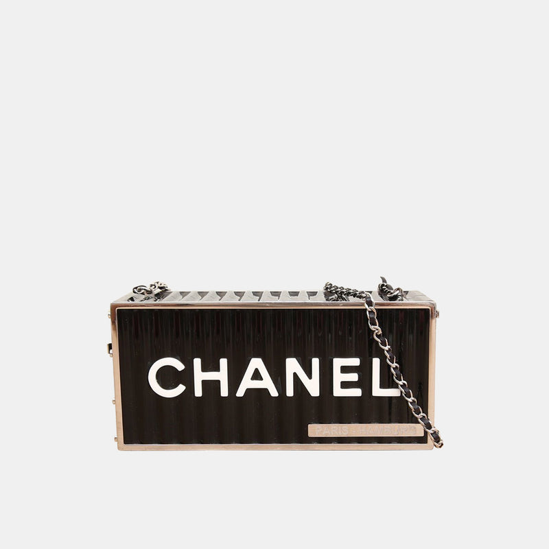 Rare Chanel Metiers D’Art Paris-Hamburg 2018 Runway Clutch Bag
