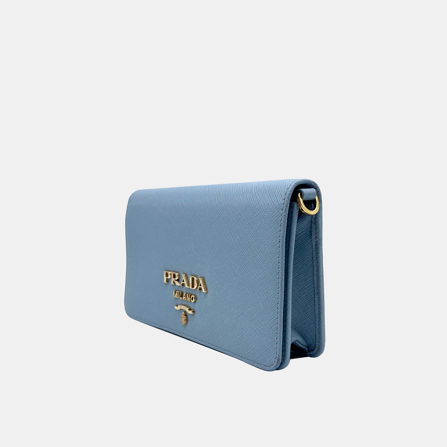 PRADA purse 2ML220 organizer Zip Around Safiano leather blue mens Used –  JP-BRANDS.com