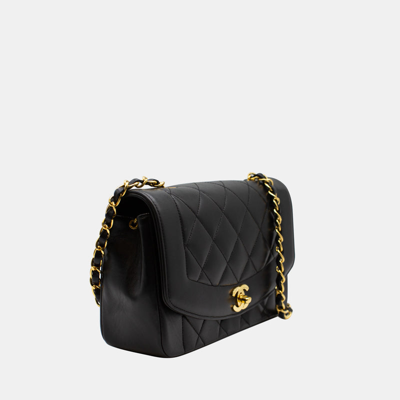 Chanel Vintage Diana Bag *Rare* 23cm Small Size