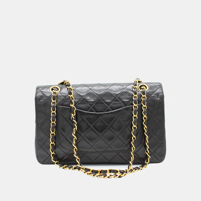 Chanel Vintage 90s Classic Flap in Medium 25cm Black