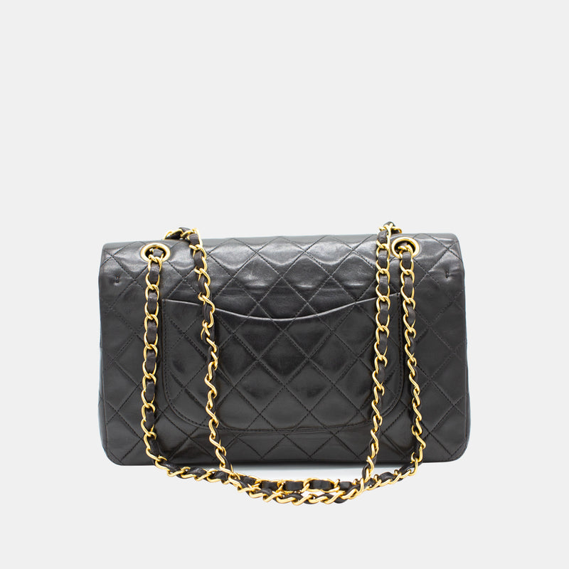 Chanel Vintage 90s Classic Flap in Medium 25cm Black
