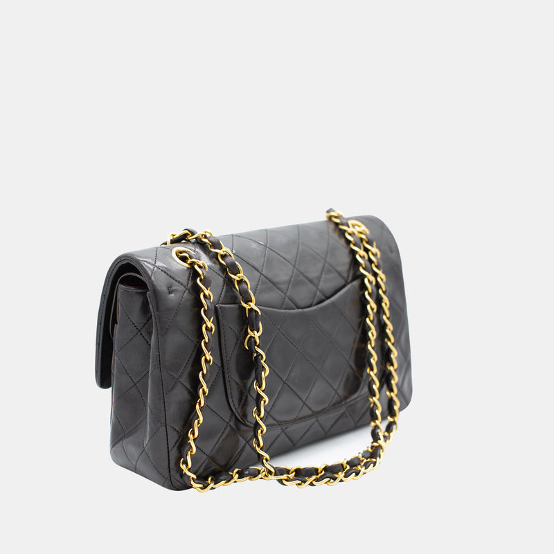 Chanel Vintage 90s Classic Flap in Medium 25cm Black