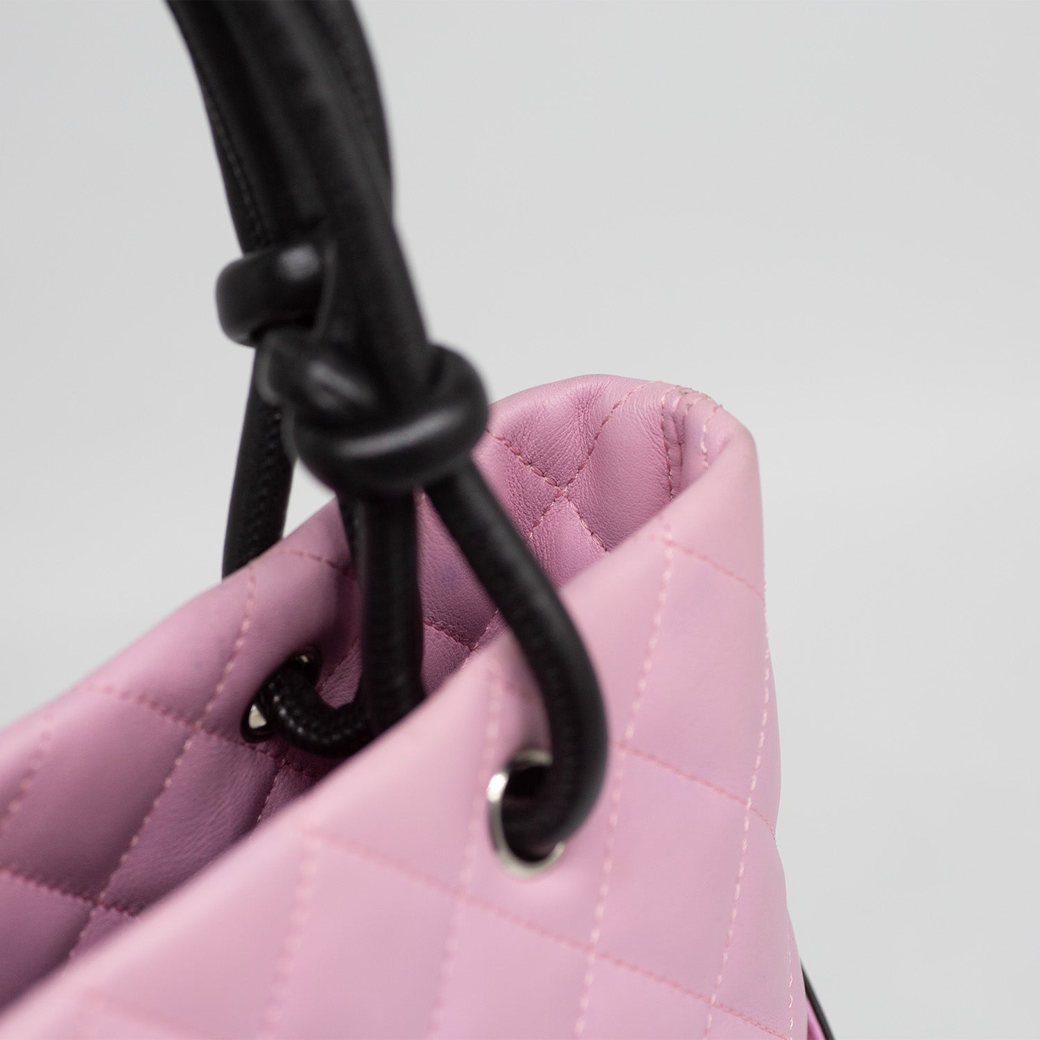 Chanel Pink/Black Quilted Leather Large Ligne Cambon Tote Bag at 1stDibs  chanel  pink and black bag, pink and black chanel bag, pink and black handbag