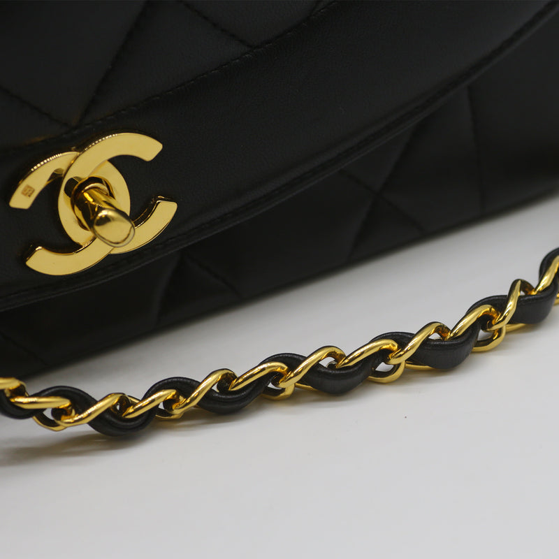 Chanel Vintage Diana Bag *Rare* 23cm Small Size