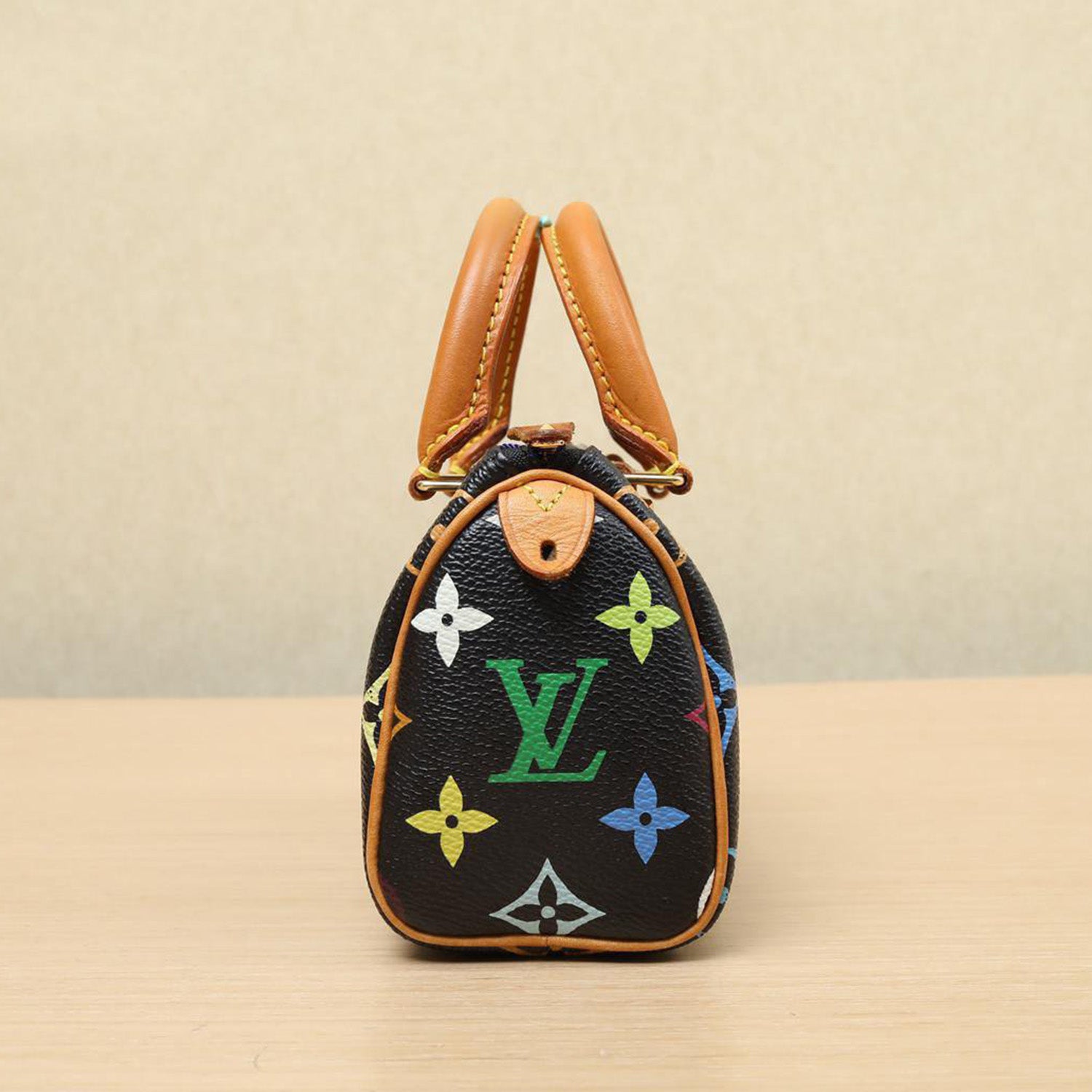Louis Vuitton x Takashi Murakami 2008 pre-owned Nano Speedy Bag