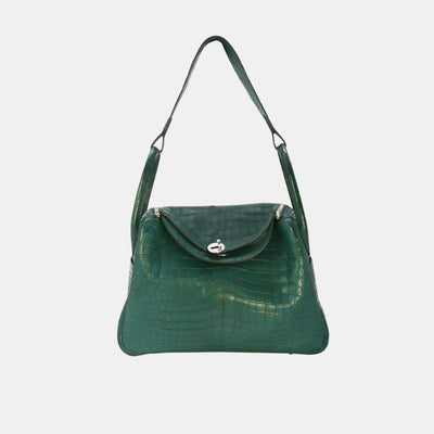 Hermès Lindy 30 Bag Matte Alligator SHW