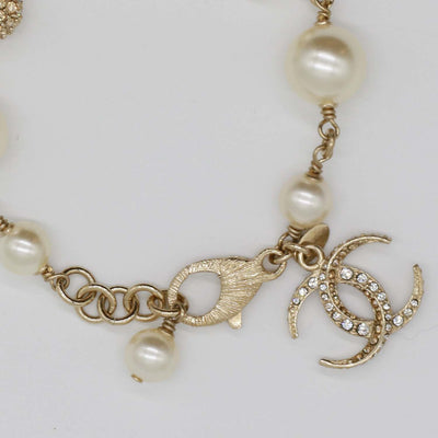 Chanel Pearl Charm Bracelet