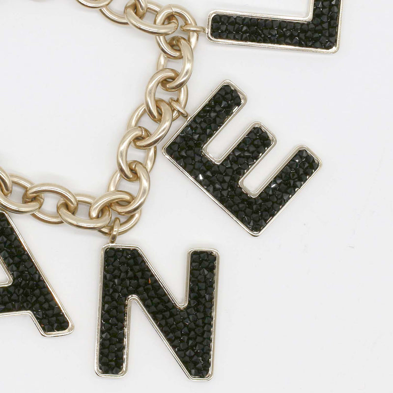 Chanel Logo Charm Bracelet
