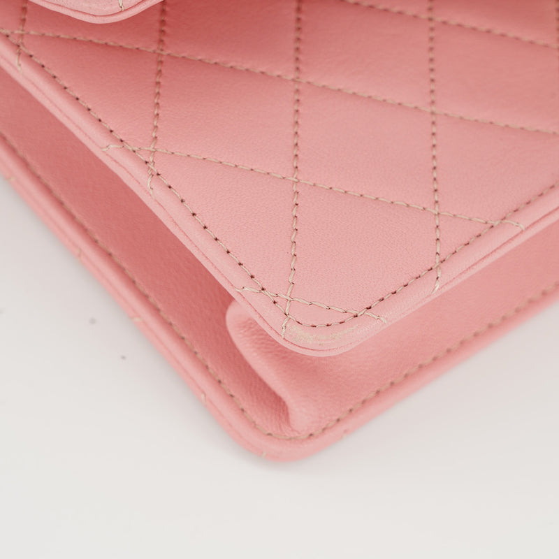 Chanel Pearl Pink Chain Flap Bag