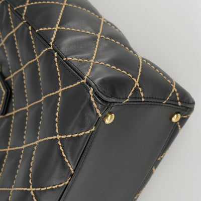 Chanel Vintage Wild Stitch Tote Bag