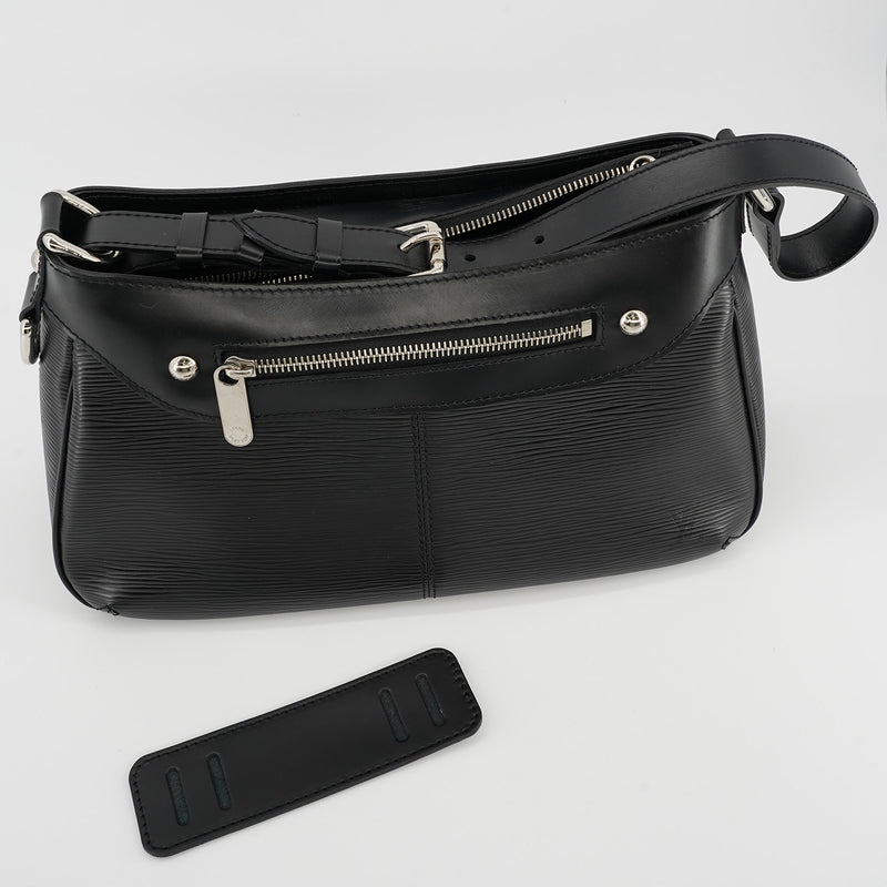 Louis Vuitton, Bags, Authentic Louis Vuitton Black Epi Turenne Pm Bag