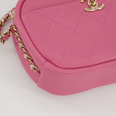 Chanel Casual Trip Camera Case Bag In Pink