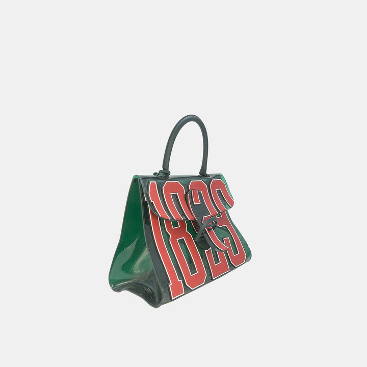 Delvaux Green 1829 Hero Brilliant Vinyl Tote Bag