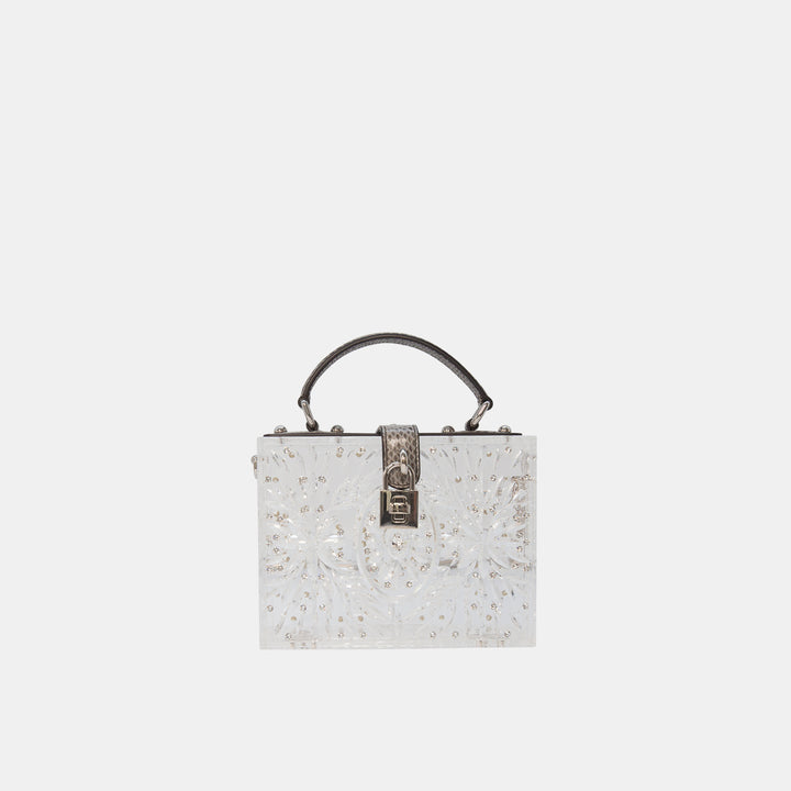 Dolce & Gabbana Plexi Embellished Dolce Bag