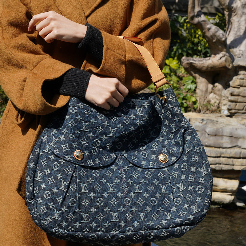 Genuine Louis Vuitton monogram BEVERLY GM shoulder bag purse