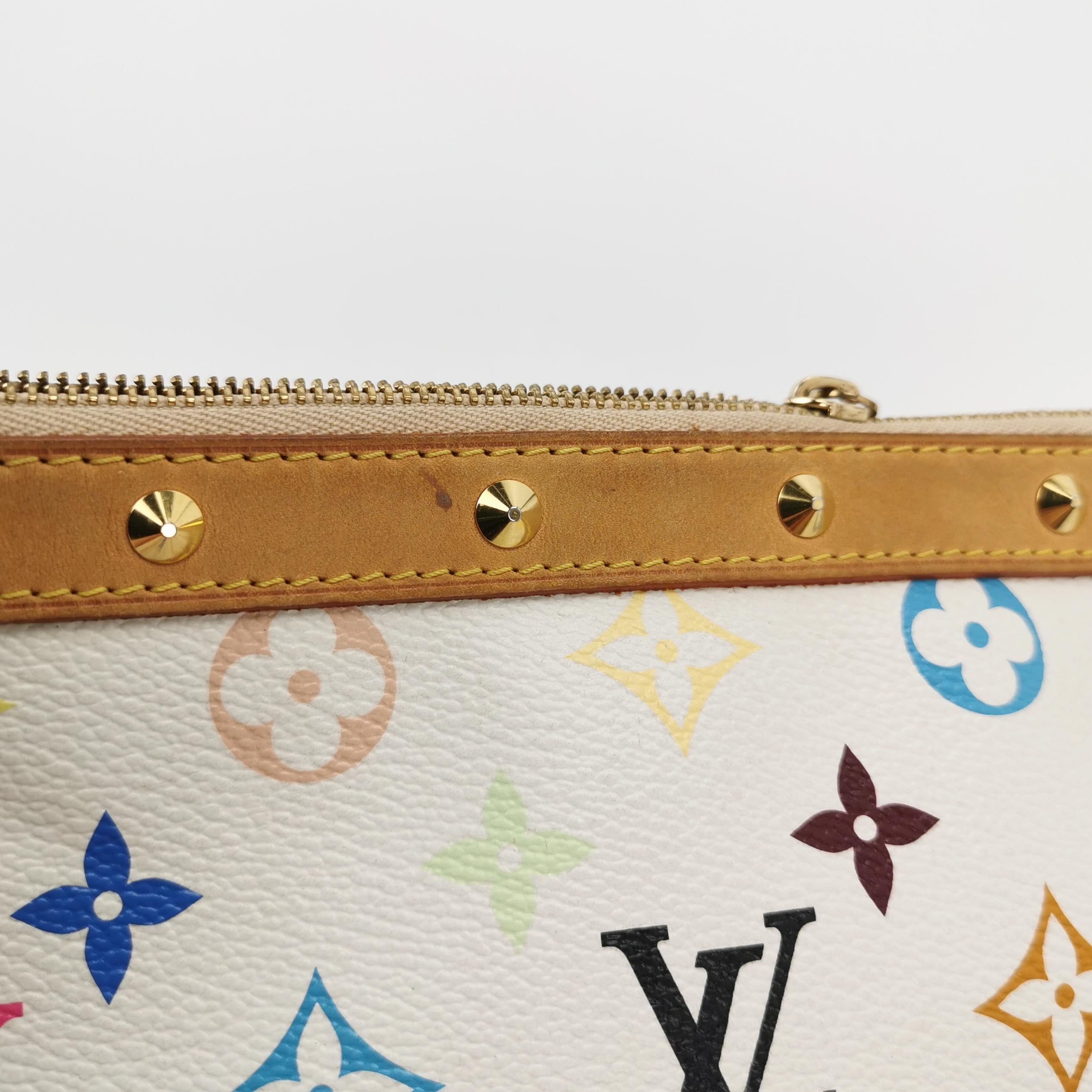 Louis vuitton discount pochette white multicolor