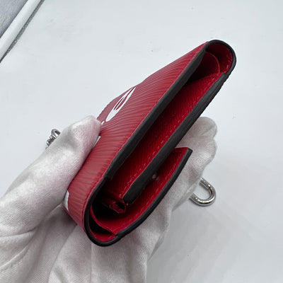 Supreme x Louis Vuitton Wallet And Key Holder In Red