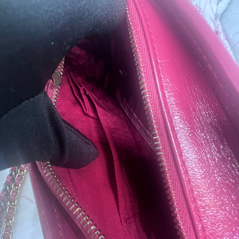 Gabrielle tweed crossbody bag Chanel Pink in Tweed - 20271219