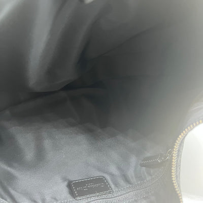 Dior *Vintage* Chic Half-moon Shoulder Bag In Black
