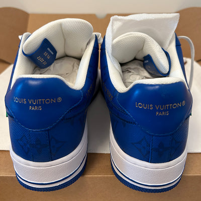 Louis Vuitton x Nike Air *Limited Edition* Force 1 Blue In US Size 9.5