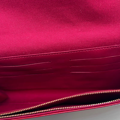 Louis Vuitton Monogram Vernis Rossmore Red Shoulder Bag