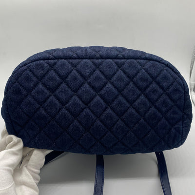 Chanel Quilted Denim Urban Spirit Backpack