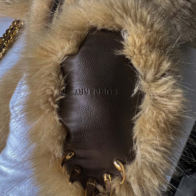 Burberry *Limited Edition* Faux Fur Bunny Crossbody Bag