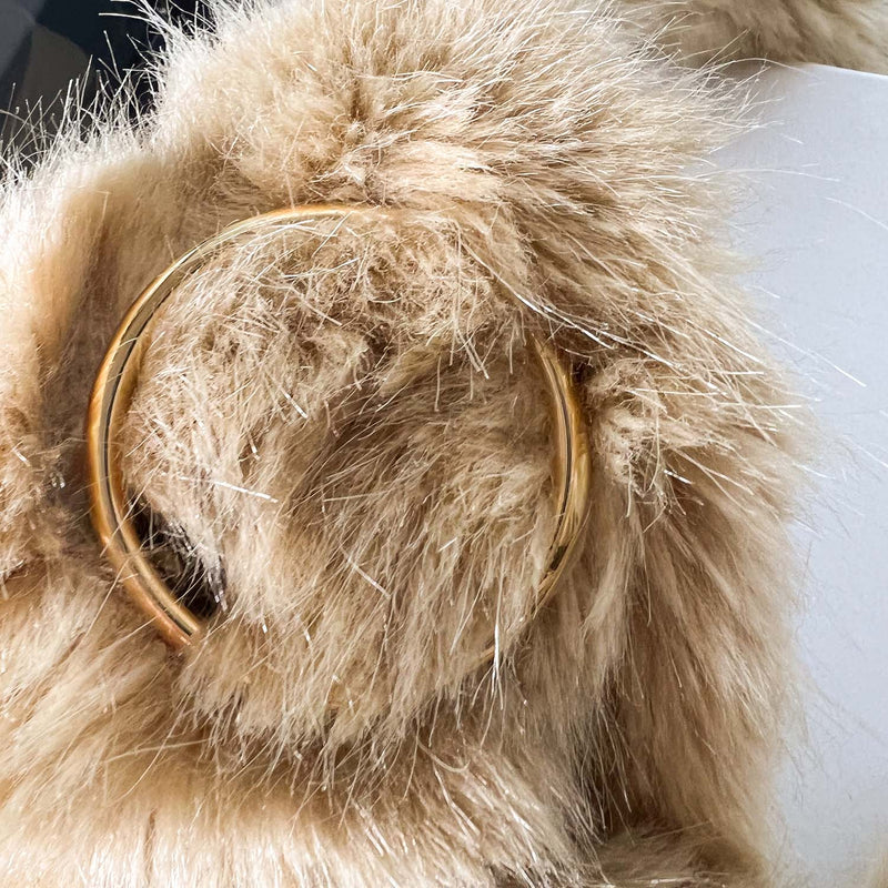 Burberry *Limited Edition* Faux Fur Bunny Crossbody Bag