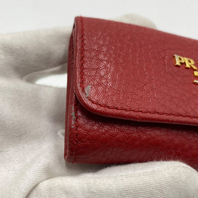 Prada Red Key Holder