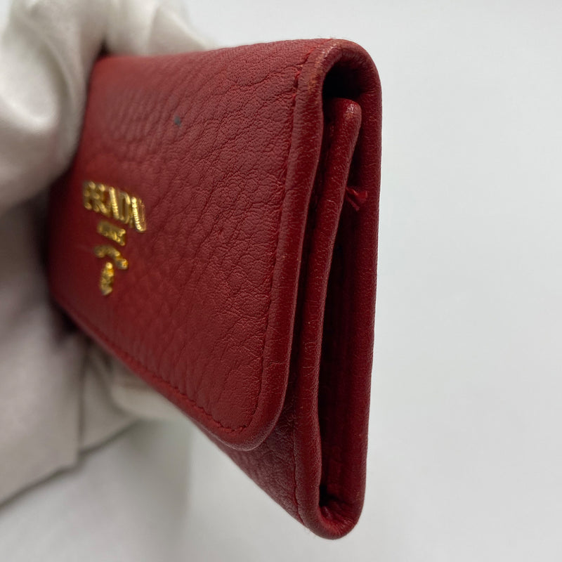 Prada Red Key Holder