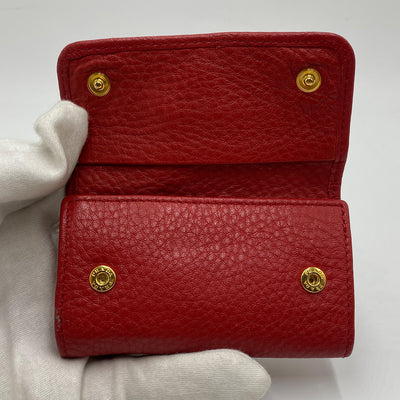 Prada Red Key Holder