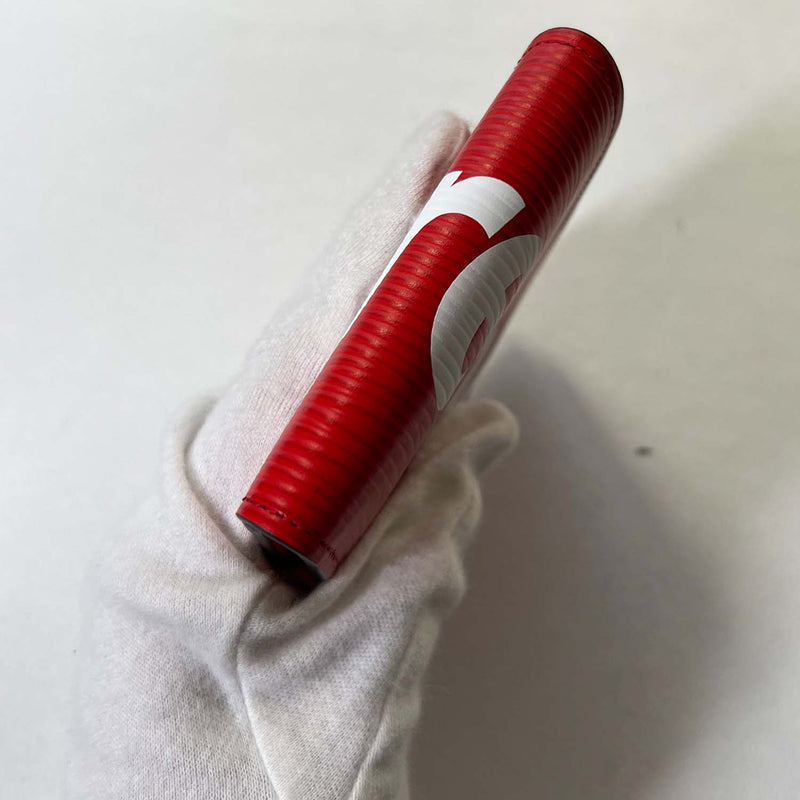 Supreme x Louis Vuitton Red Slender Leather Wallet