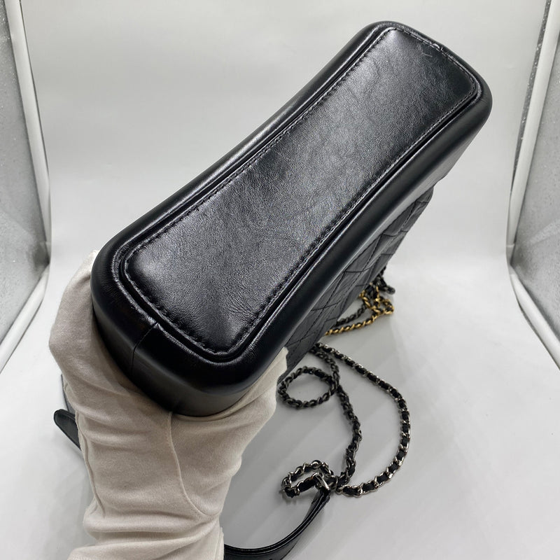 CHANEL Gabrielle de Chanel Large Hobo Bag Shoulder Leather Nevy A93824  90204191