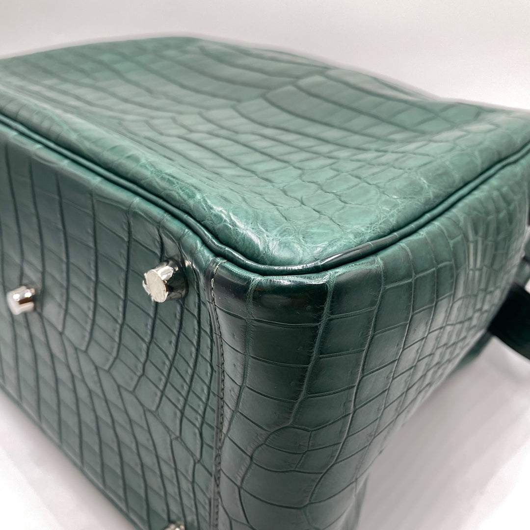 Hermès Lindy 30 Bag Matte Alligator SHW