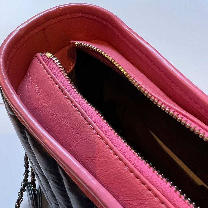 Chanel Gabrielle Small, Pink Calfskin, Preowned in Dustbag WA001
