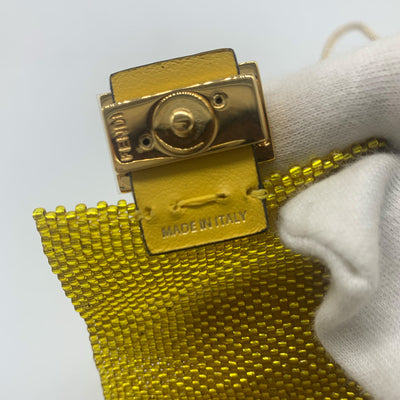 Fendi Pico Baguette Charm Beads in Yellow