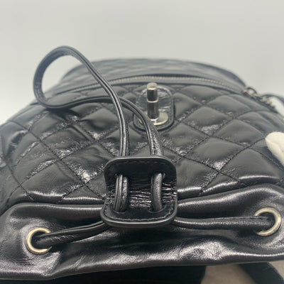 Chanel Quilted Mountain Backpack In Black