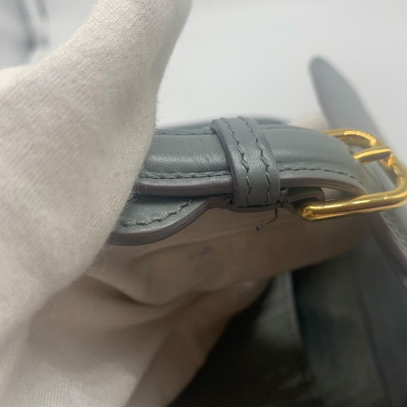 Dior Medium Bobby Flap Bag In Grey