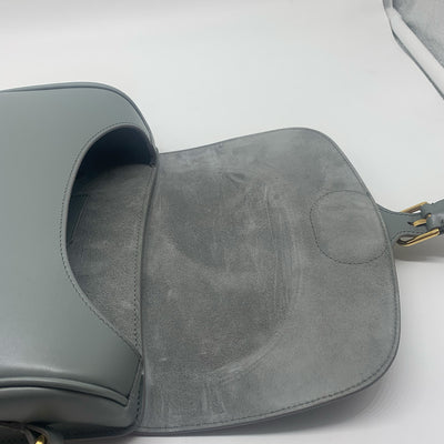 Dior Medium Bobby Flap Bag In Grey