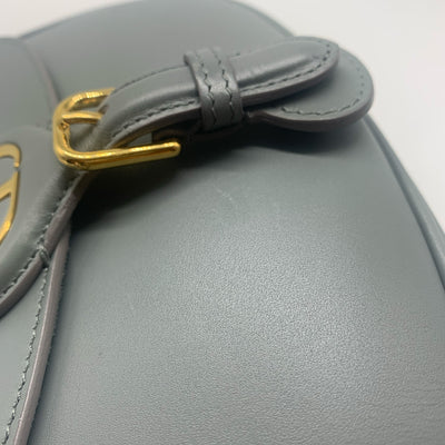 Dior Medium Bobby Flap Bag In Grey