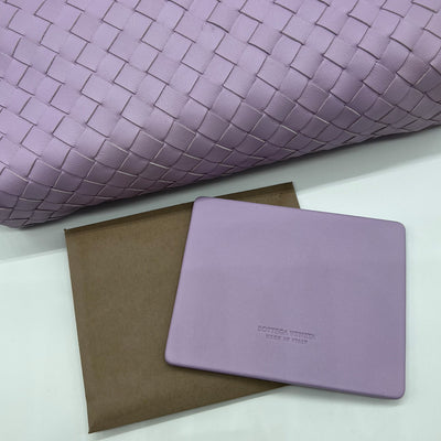 Bottega Veneta Light Purple Nodini Parme Intrecciato Nappa Crossbody Bag